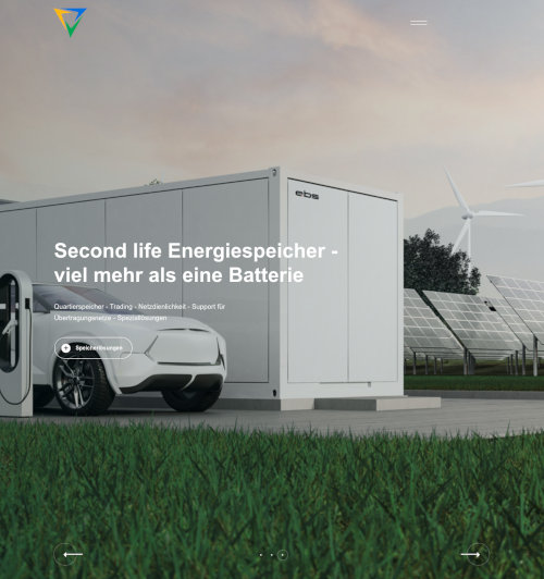 Referenz Screenshot aus dem Bereich: Unternehmens Webseiten